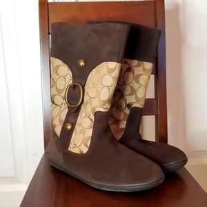 macys coach boots